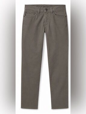 prAna Women’s Slim Fit Pants Size 28 Grey Taupe Straight Leg